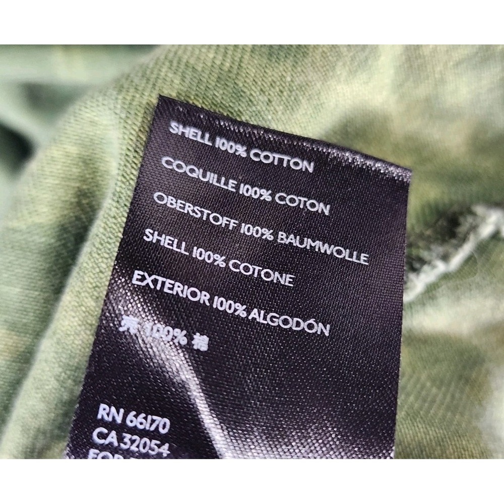 Free People Seize The Day Canvas Military Jacket‎ Womens L Green Tan Camo NWT - Picture 16 of 16